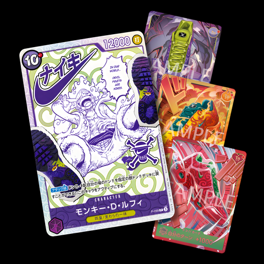 [PREORDER] Nike x One Piece Promo Card Set - One Piece Card Game - JAP