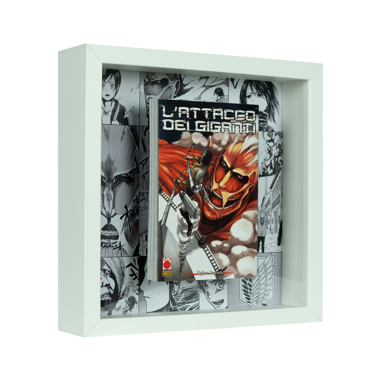 Attack on Titan Vol.1 | Floating Frame | 25x25