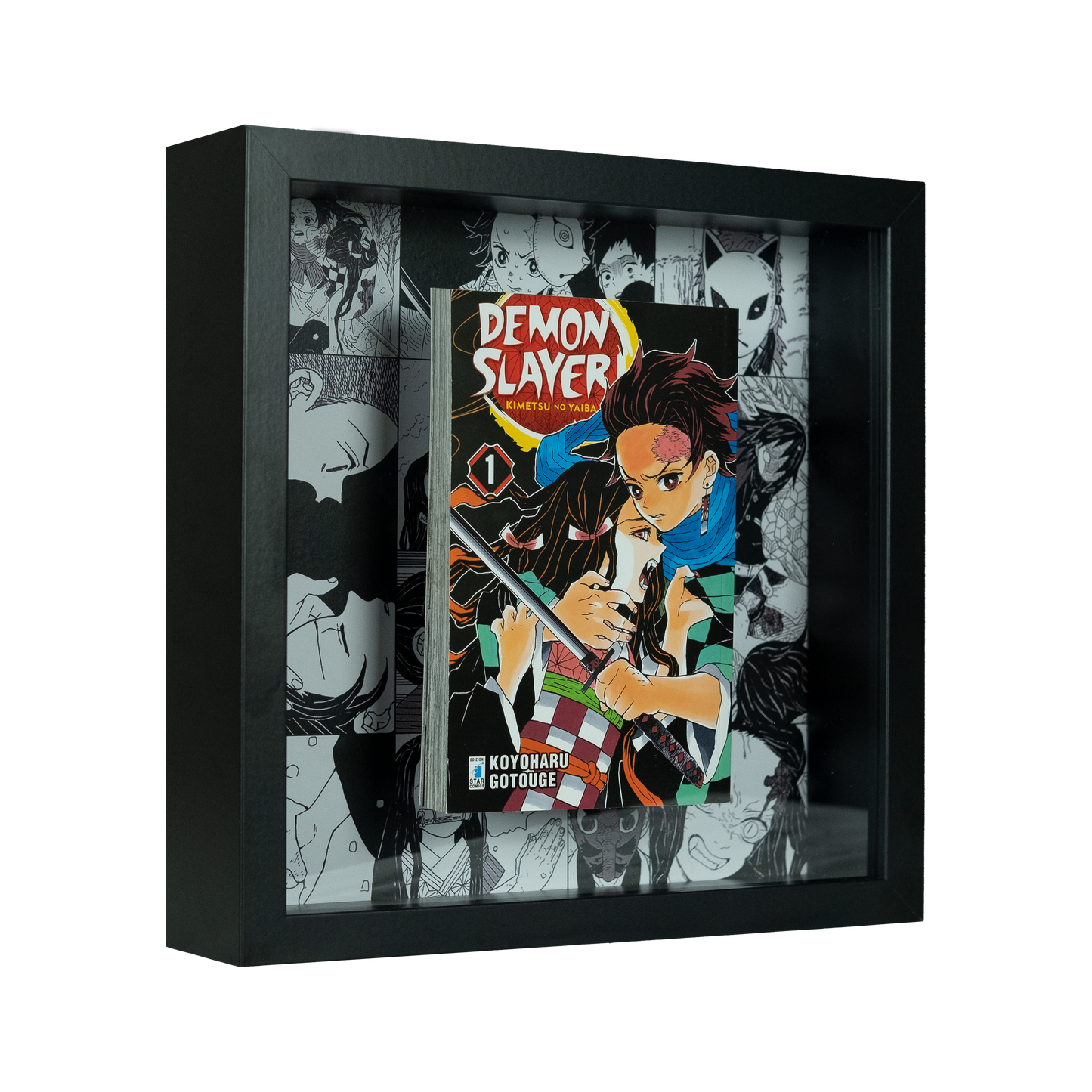 Demon Slayer Vol.1 | Floating Frame | 25x25