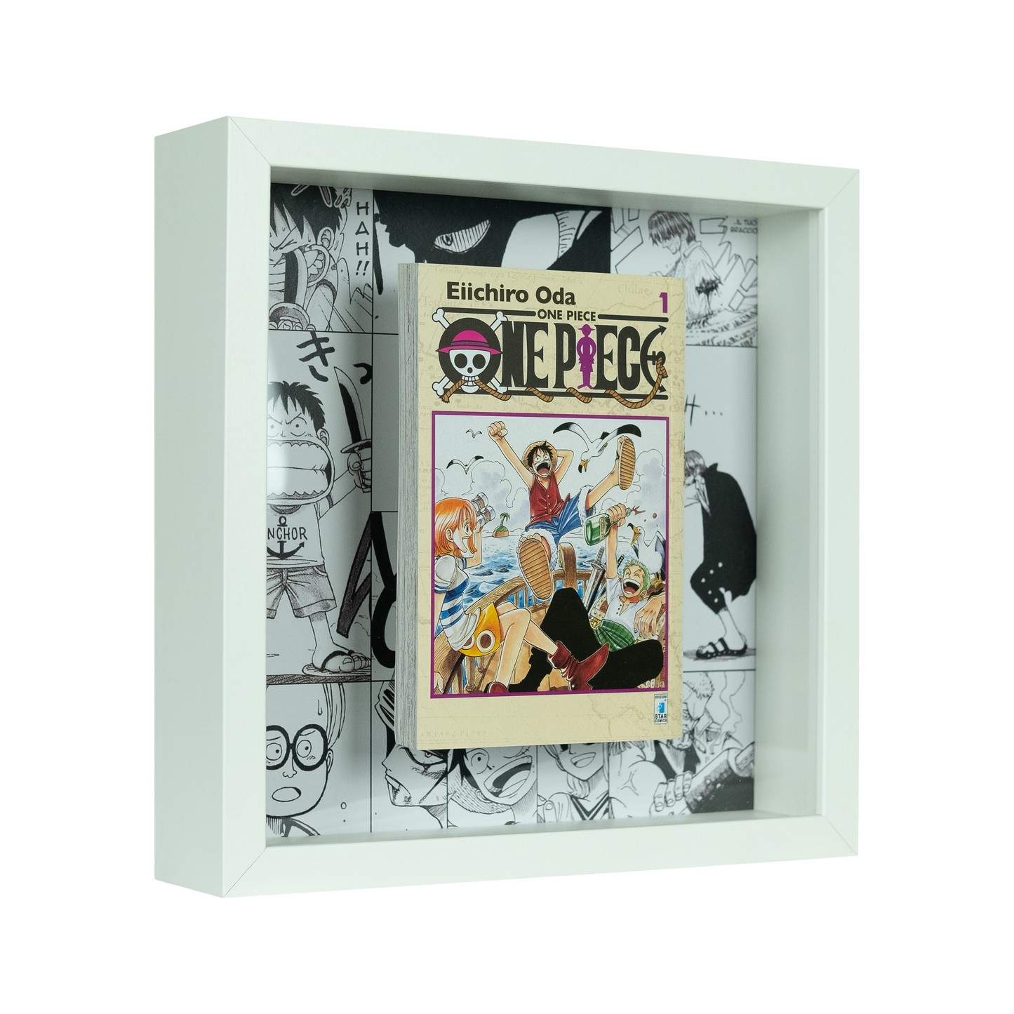 One Piece New Edition Vol.1 | Floating Frame | 25x25