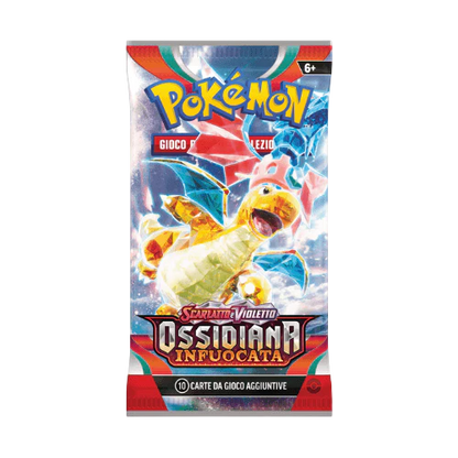 Pokemon Scarlatto e Violetto - Ossidiana Infuocata Booster Pack - ITA