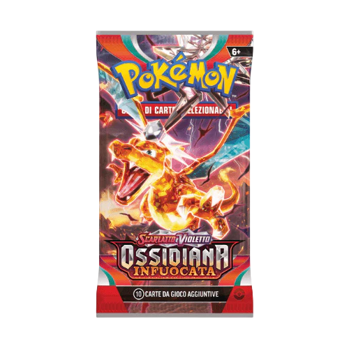 Pokemon Scarlatto e Violetto - Ossidiana Infuocata Booster Pack - ITA