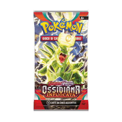 Pokemon Scarlatto e Violetto - Ossidiana Infuocata Booster Pack - ITA