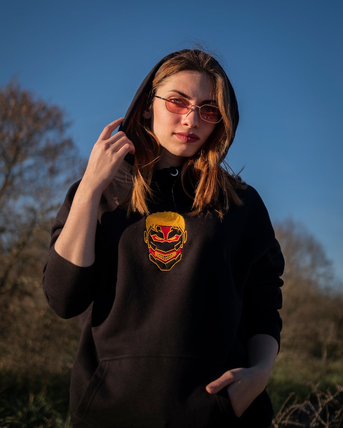 The Armor | Premium Hoodie with Embroidery | Unisex