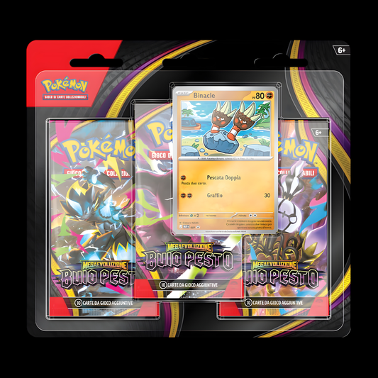 [PREORDINE] Buio Pesto - Blister 3 Bustine - Pokémon TCG - ITA