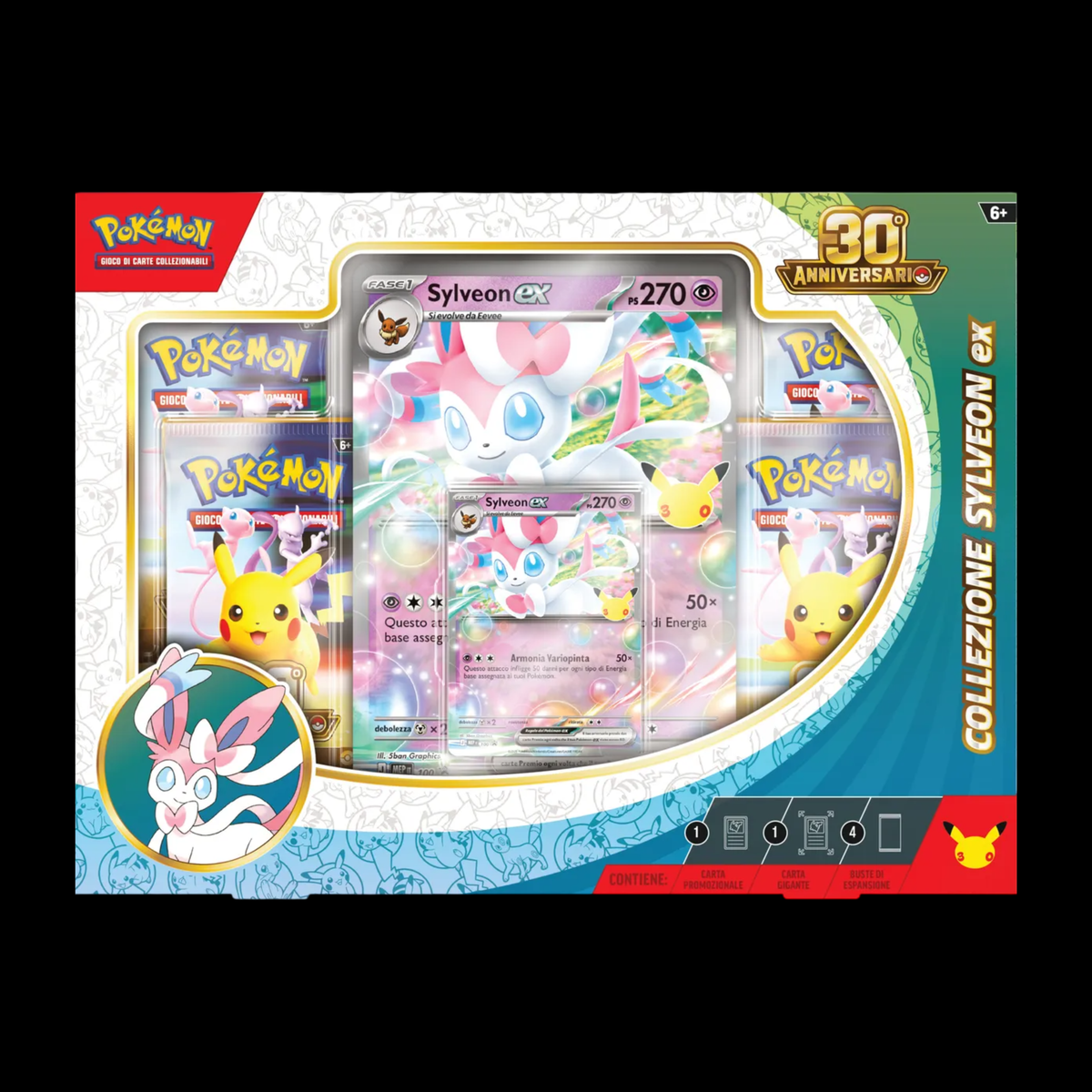 Collezione Sylveon EX – 30° Anniversario - Pokémon TCG - ITA [FACTORY SEALED]