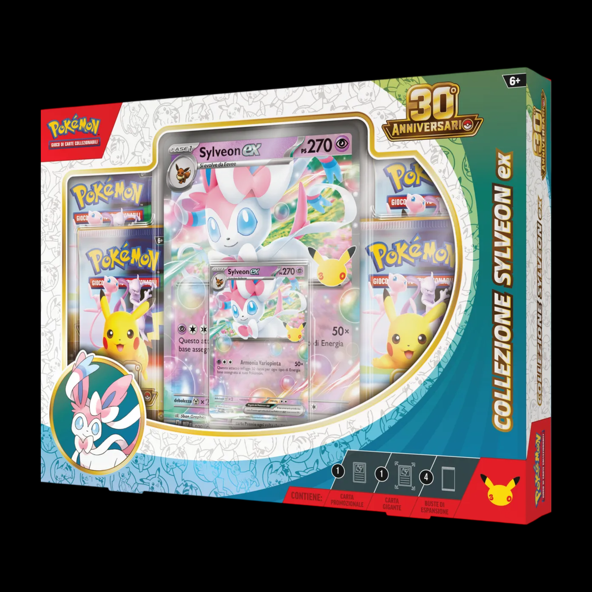 Collezione Sylveon EX – 30° Anniversario - Pokémon TCG - ITA [FACTORY SEALED]