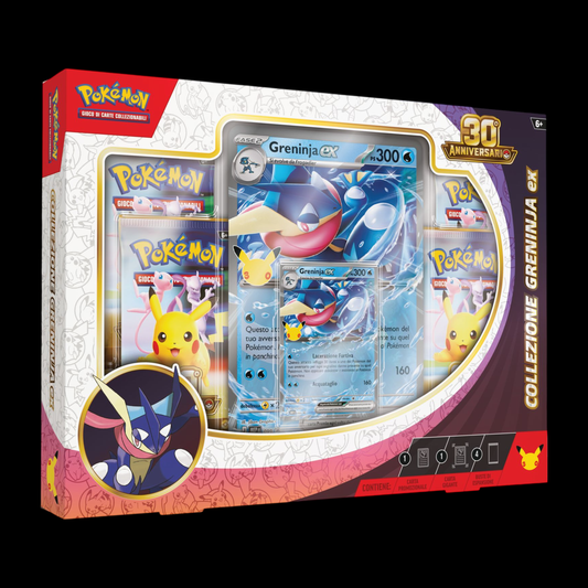 Collezione Greninja EX – 30° Anniversario - Pokémon TCG - ITA [FACTORY SEALED]