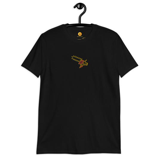 Demone Motosega | T-shirt Premium con Ricamo | Unisex